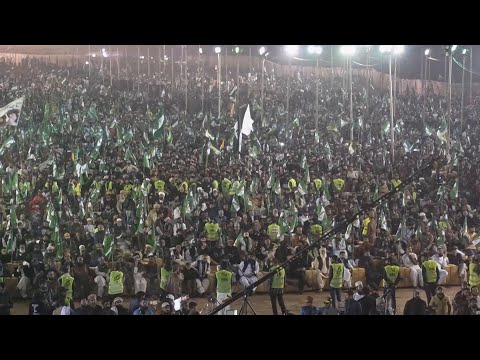 Pakistani Islamist party holds mass rally in Karachi ahead of next week's election