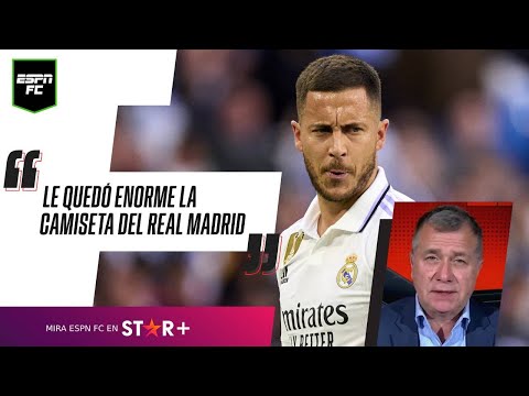 Le quedó GRANDE la camiseta del #REALMADRID: El análisis de la trayectoria de Eden #HAZARD tras su