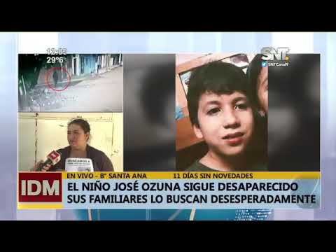El niño José Ozuna sigue desaparecido