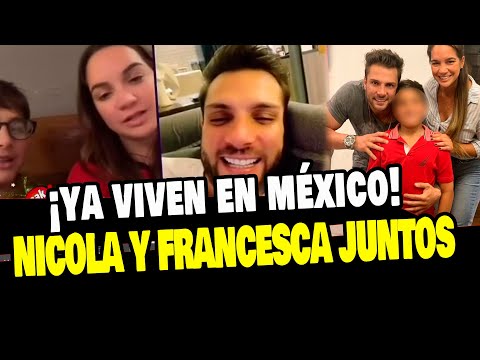 NICOLA PORCELLA Y SU EX FRANCESCA LAZO SE REENCUENTRAN Y VIVEN JUNTOS EN MÉXICO