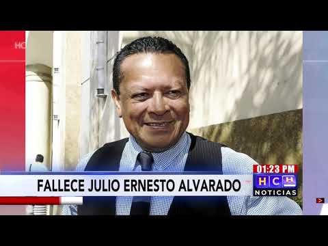 Fallece el periodista y diputado al Parlacen Julio Ernesto Alvarado