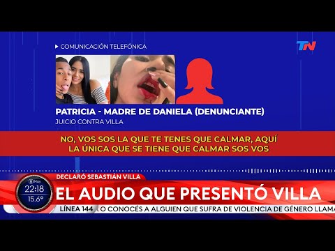 El audio y los videos inéditos que presentó la defensa de Sebastián Villa en el juicio contra su ex