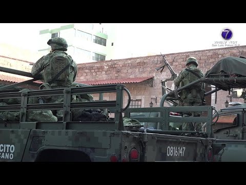 Llegarán 300 militares más a San Luis Potosí para combatir la delincuencia