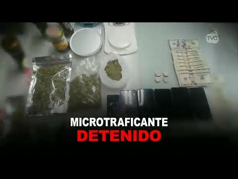 Ambato: Microtraficante fue detenido con 312 gramos de marihuana hidropónica