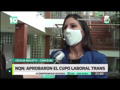 #Noticias10 | Se aprobó el cupo laboral trans en la Municipalidad de Neuquen