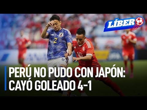 Perú vs. Japón: Bicolor fue goleada 4-1 en su último ensayo previo a las Eliminatorias | Líbero