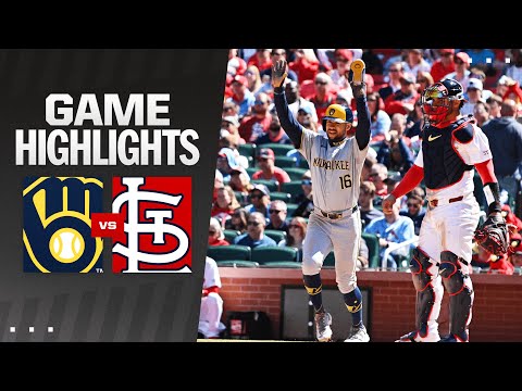 Brewers vs. Cardinals Game Highlights (4/21/24) | MLB Highlights