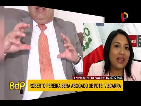Roberto Pereira: ¿quién es el encargado de la defensa del presidente Vizcarra