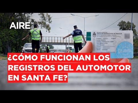 Tras el anuncio del gobierno, ¿Cómo funcionan los registros del automotor en Santa Fe?