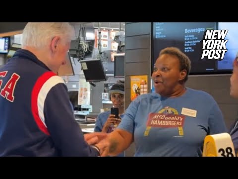 Bill Clinton mistaken for President Biden by McDonald’s worker in viral clip: ‘Are you Joe?’