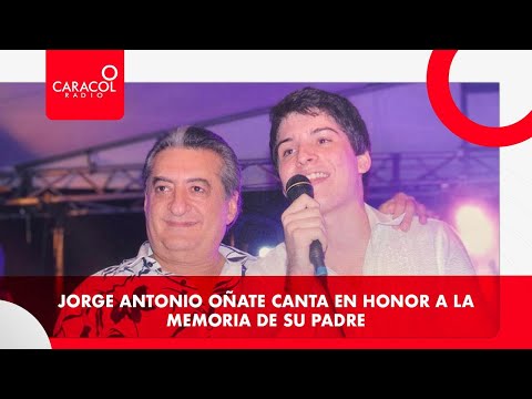 Jorge Antonio Oñate canta en honor a la memoria de su padre | Caracol Radio