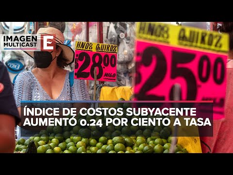 Inflación general en México se ubicó en 4.79% la primera mitad de julio