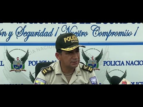 La policía logró importante decomiso en Machala, provincia de El Oro