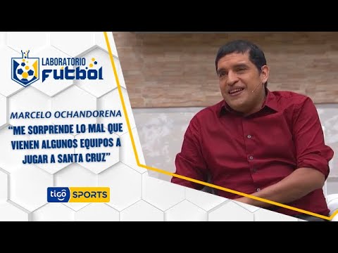Marcelo Ochandorena: “Me sorprende lo mal que vienen algunos equipos a jugar a Santa Cruz”.