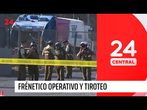 Frenético operativo y tiroteo para atrapar a pandilla | 24 Horas TVN Chile