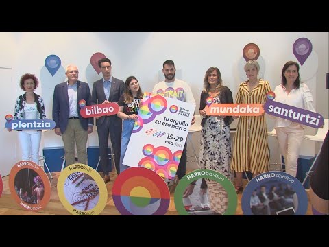 Santurtzi se suma a la fiesta Bilbao Bizkaia Harro en pro del colectivo LGTBI+