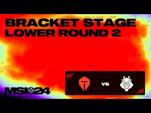 G2 vs TES | 브래킷 Day 7 패자조 2라운드 | 2024 MSI