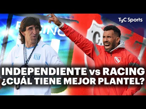 INDEPENDIENTE vs RACING ¿QUIÉN TIENE MEJOR EQUIPO?  ANÁLISIS DE DATOS Y VOTACIÓN  TEVEZ vs COSTAS