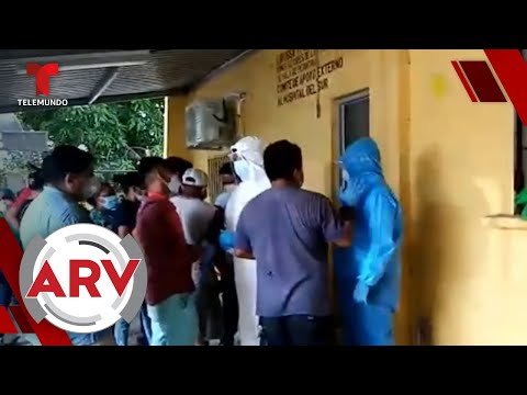 Escasez de tanques de oxígenos desata peleas en hospitales de Honduras | Al Rojo Vivo | Telemundo