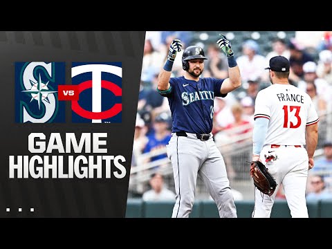 Mariners vs. Twins Game Highlights (6/24/25) | MLB Highlights