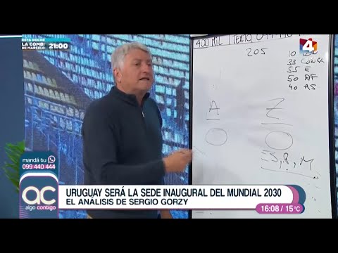 Algo Contigo - Uruguay será la sede inaugural del Mundial 2030, el análisis de Sergio Gorzy