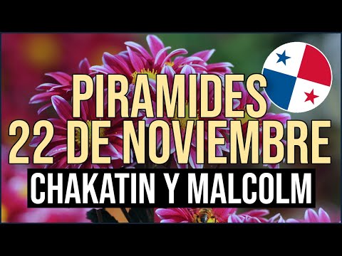 Pirámide Lotería de Panamá Miércoles 22 de Noviembre 2023  Pirámide de Chakatin y Malcolm Ramos