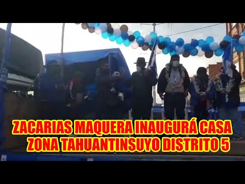 ZACARIAS MAQUERA YO GARANTIZÓ EL PROCESO DE CAMBIO...