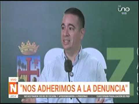 17042024   LUIS FERNANDO ROCA   GOBERNACION SE ADHERIRA A DENUNCIA DE CORRUPCION CONTRA ASAMBLEISTA