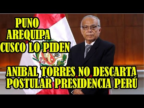 ANIBAL TORRES REVELO QUE CONGRESO NO QUISO APROBAR PRESUPUESTO PARA LOS HUAYCOS DEL PERÚ..