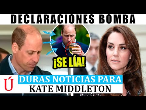 William APARECE y CAE EN LA BEBIDA por cáncer de Kate Middleton y FILTRAN FUERTE CRISIS desde España