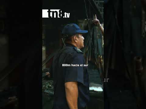 Fuerte incendio consume un 30 % taller de mueblería en Managua