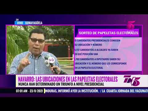 Analista Julio Navarro opina sobre controversia del CNE en sorteo de papeletas electorales