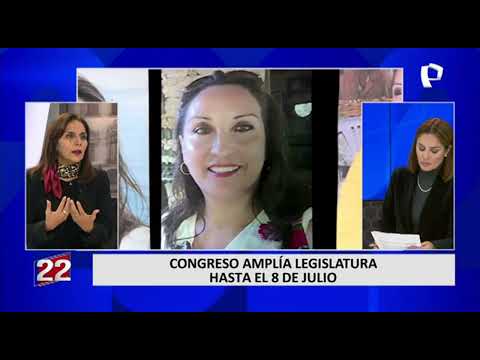 Patricia Juárez: “Pensión vitalicia es exclusivo para presidentes electos constitucionalmente”
