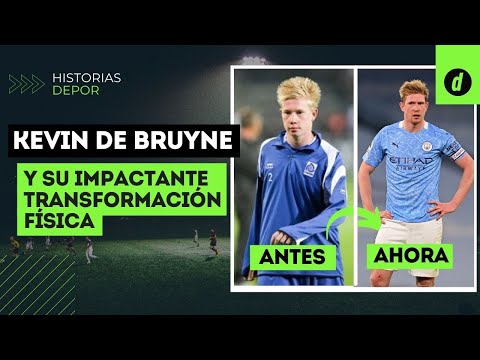 La impactante transformación e historia de Kevin De Bruyne