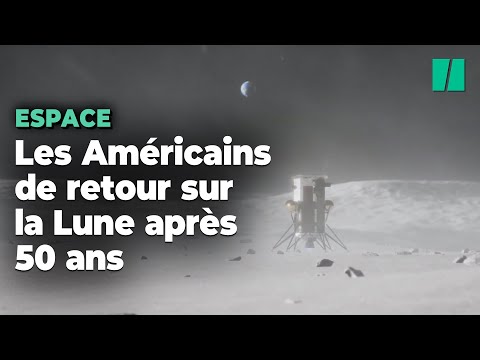 La mission IM-1 marque le retour des Américains sur la Lune