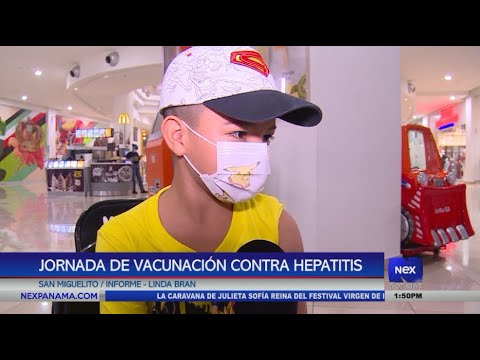 Jornada de vacunación contra hepatitis en San Miguelito