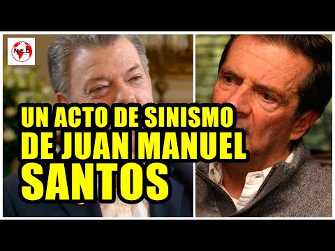 UN ACTO DE SINISMO DE JUAN MANUEL SANTOS