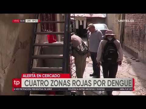 Detectan al menos cuatro zonas rojas por dengue en Cochabamba