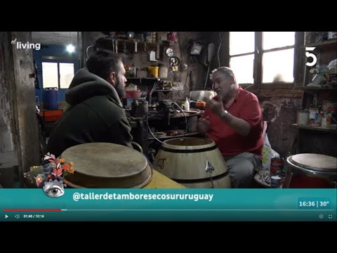 Visitamos a Alejandro Prieto en el taller de tambores Eco l 20-11-2023