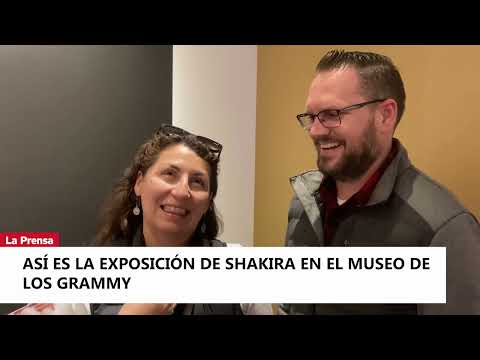 Así es la exposición de Shakira en el Museo de los Grammy