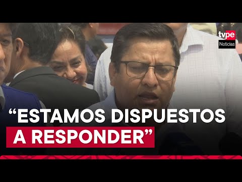 César Vásquez, ministro de Salud, brinda declaraciones a la prensa