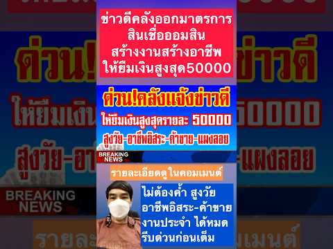 คลังออกมาตรการสินเชื่อออมสิน