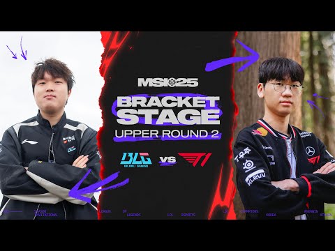 BLG vs T1 매치 하이라이트 | 승자조 1라운드 | 07.06 | MSI 2025