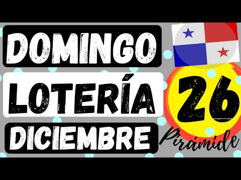 Piramide Suerte Domingo 26 de Diciembre 2021 Decenas Para Jugar en Loteria Nacional Panama Dominical