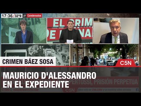 La PALABRA de MAURICIO D'ALESSANDRO sobre el CRIMEN de FERNANDO BÁEZ SOSA