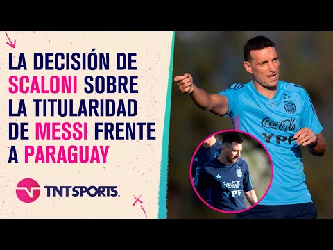 #Scaloni habló sobre la titularidad de #Messi y la chance de que #Lautaro y #Julian jueguen juntos