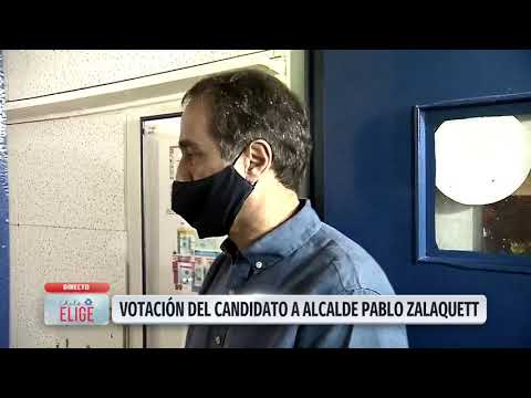 Primarias 2020: Así votó el candidato por la alcaldía de Vitacura Pablo Zalaquett | Chile Elige 2020