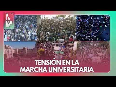 ¡TENSIÓN, PREOCUPACIÓN Y PROTOCOLO ANTIPIQUETES: MARCHA UNIVERSITARIA!