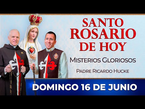 Santo Rosario de Hoy | Domingo 16 de Junio - Misterios Gloriosos #rosariodehoy