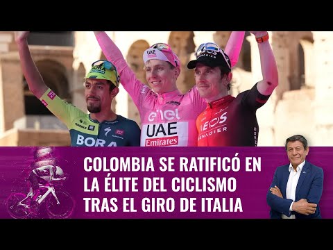 Colombia se ratificó en la élite del ciclismo con lo hecho por Dani Martínez en el Giro de Italia